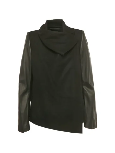 Kurtka skórzana Allsaints czarna