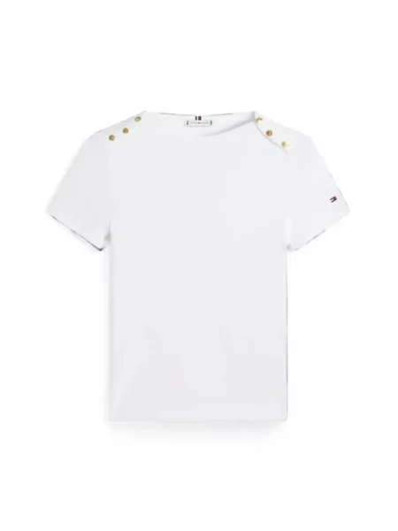 Tricou Tommy Hilfiger alb
