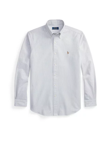 Polo Ralph Lauren Košile CLASSIC marine modrá bílá