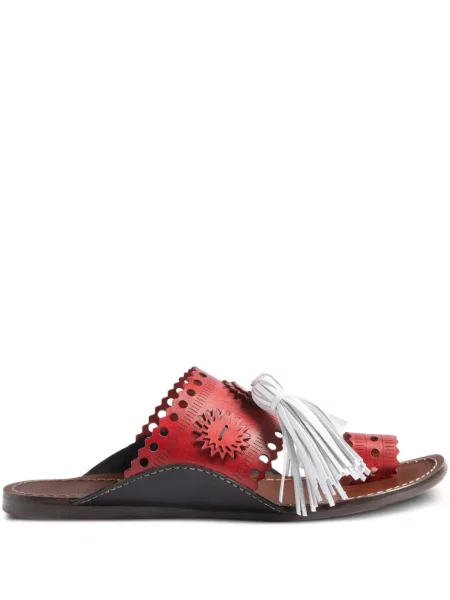 Papuci La Doublej roșu