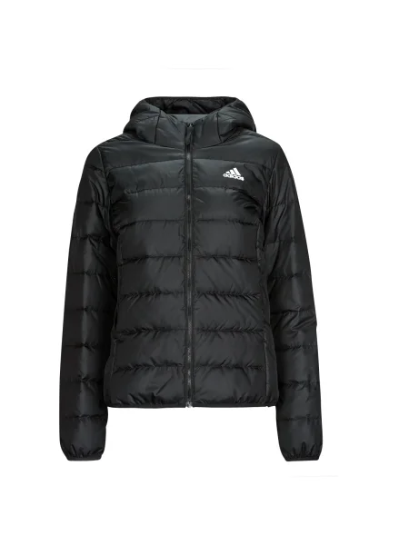 Páperová bunda Adidas čierna