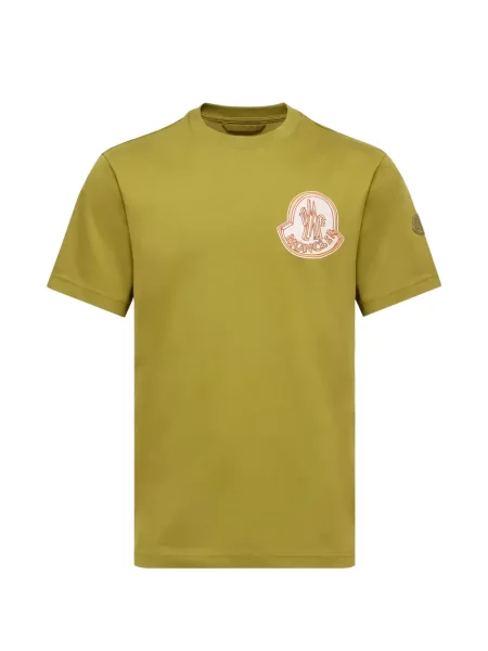 Tricou Moncler cu autograf verde