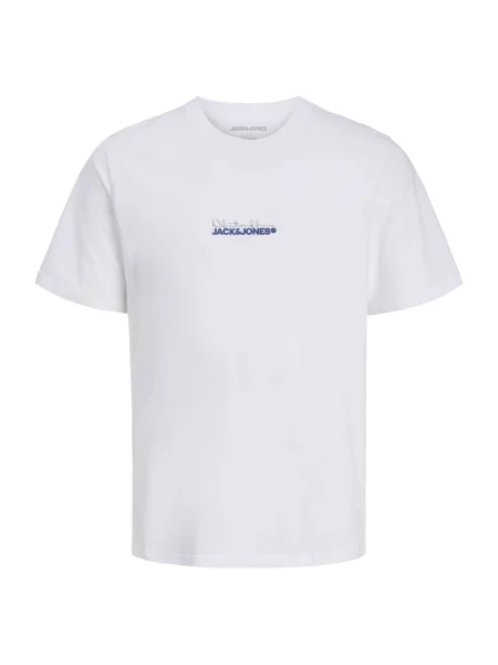 JACK & JONES Tricou JJKENDRICK' alb