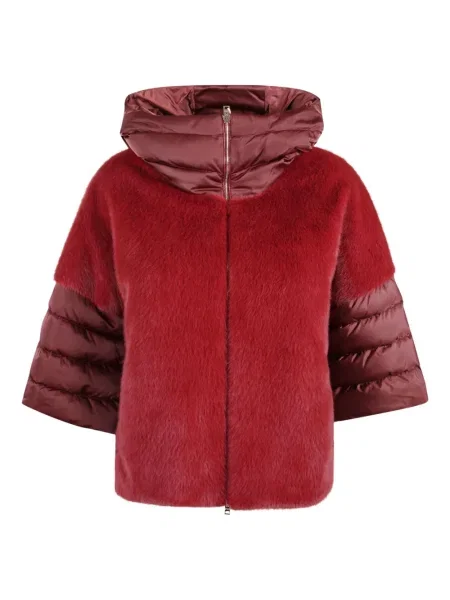 Kurtka Herno z kapturem czerwona