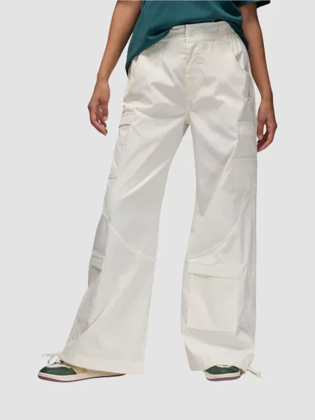 Широкие брюки Jordan белые