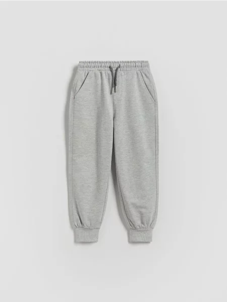 Reserved Pantaloni jogger barrel deschis gri