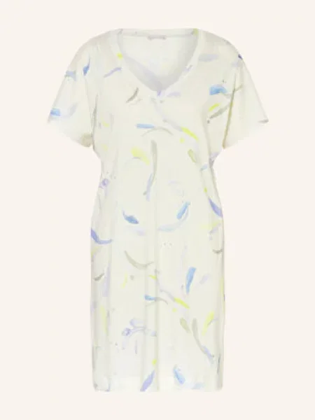 Hanro Koszula Nocna Sleep & Lounge weiss zielona