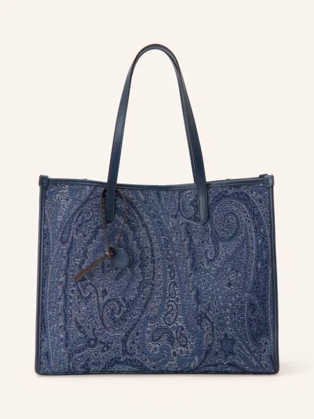 Etro Shopperka blau niebieska