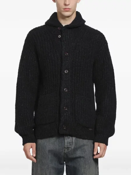 Gulerat cardigan Polo Ralph Lauren negru