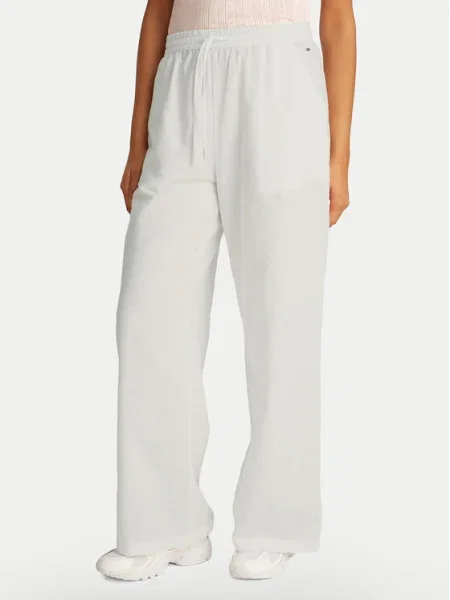 Tommy Jeans Pantaloni din Écru alb