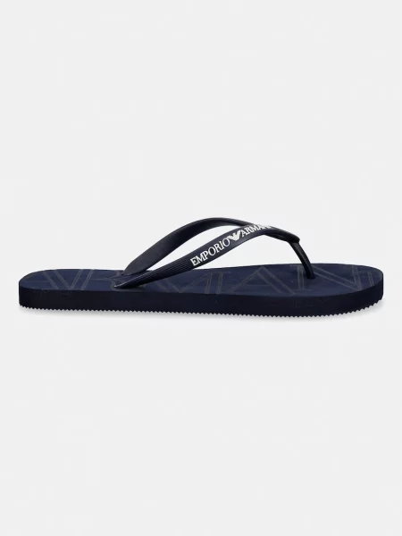 Șlapi Emporio Armani albastru