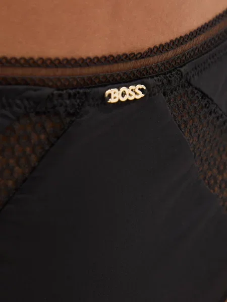 Tanga BOSS THONG B.PURE černé