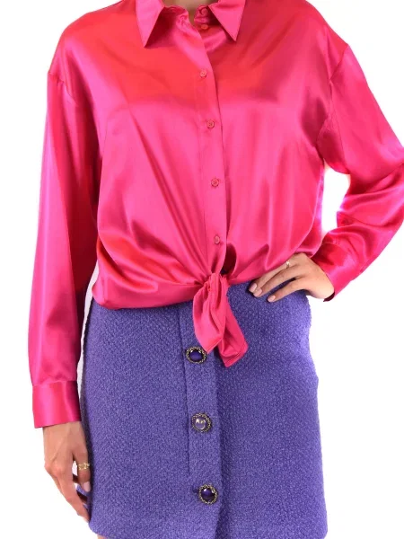 Jedwabna bluzka Pinko fuksja