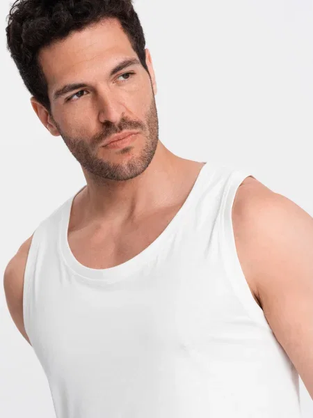 Тениска Ombre Clothing бяло