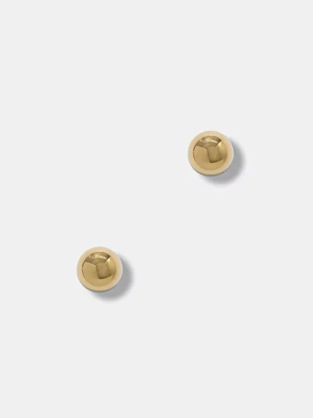 Pozlačeni uhani EDBLAD Bead zlata