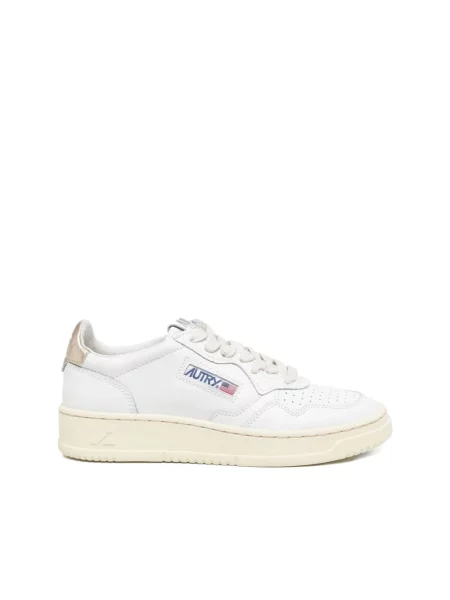 AUTRY sneakersy skórzane Medalist Low białe