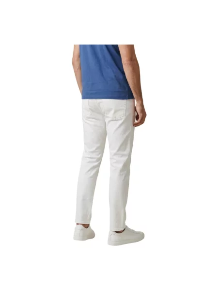 Calvin Klein Jeans Jeansy Mężczyzna Slim-fit Jeansy biały