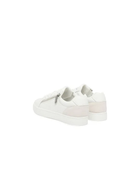 Calvin Klein Jeans Sneakersy Classic Cupsole Zip Low In biela