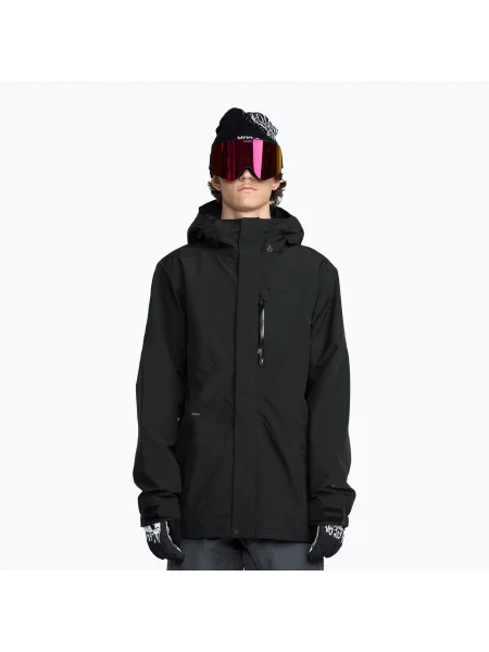 Geacă de snowboard pentru bărbați Volcom L Insulated GTX black negru