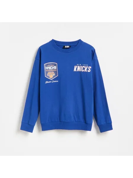 Reserved Pulóver New York Knicks NBA kék