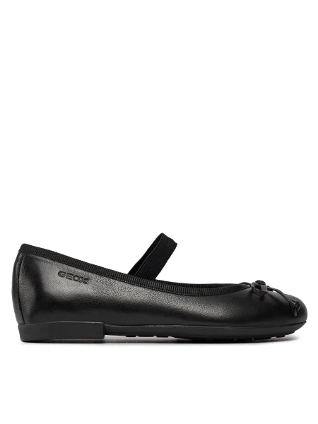 Балеринки Geox J Plie B M черен