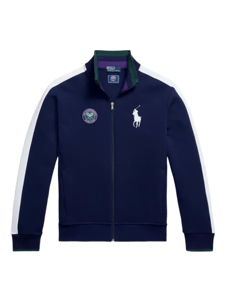 Căciulă Polo Ralph Lauren de catifea cord cu dungi de costum alb
