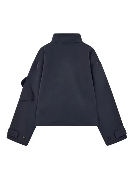 Kurtka Giorgio Armani z kaszmiru niebieska