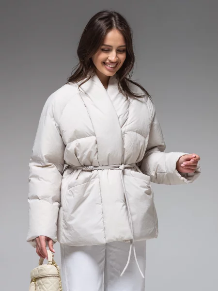 Демісезонна куртка VIVA WEAR білий