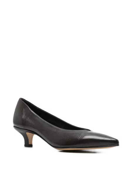 Pantofi cu toc Pomme D´or din piele maro