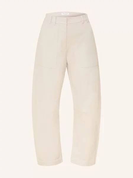 Marc O'polo Džíny Barrel linen beige béžové