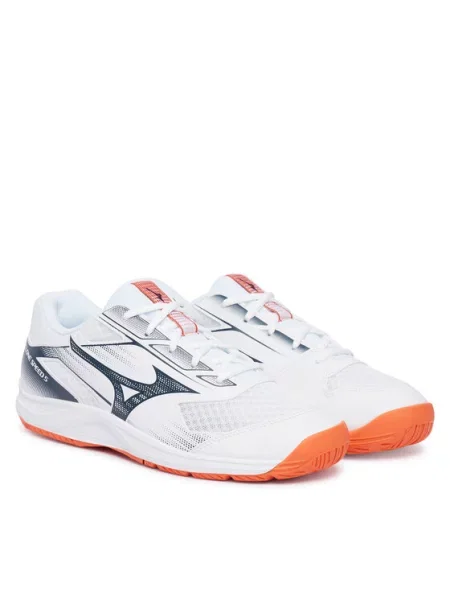 Mizuno Παπούτσια Σάλας Cyclone Speed 5 λευκό