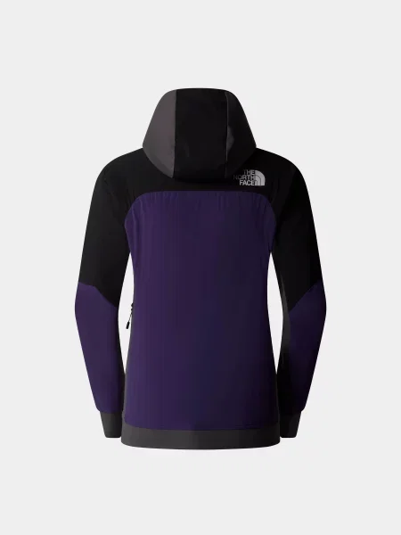 Кофта The North Face нейлон/еластан фіолетовий