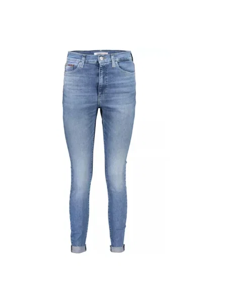 Jeansy Tommy Hilfiger Sylvia niebieskie