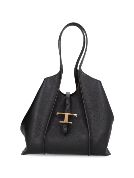 Geantă shopper Tod's din piele negru