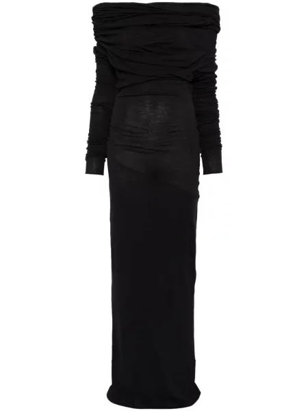 Sukienka midi Entire Studios do kolan garniturowa czarna