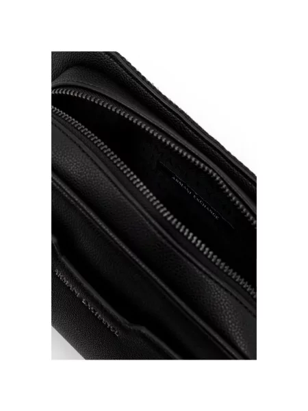 Препасан колан Armani Exchange черно