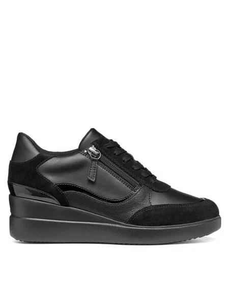 Sneakersy Geox czarne