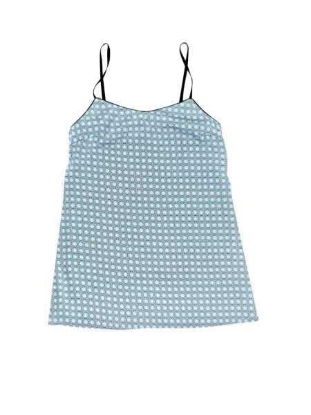 Шелковая ночная рубашка на бретелях