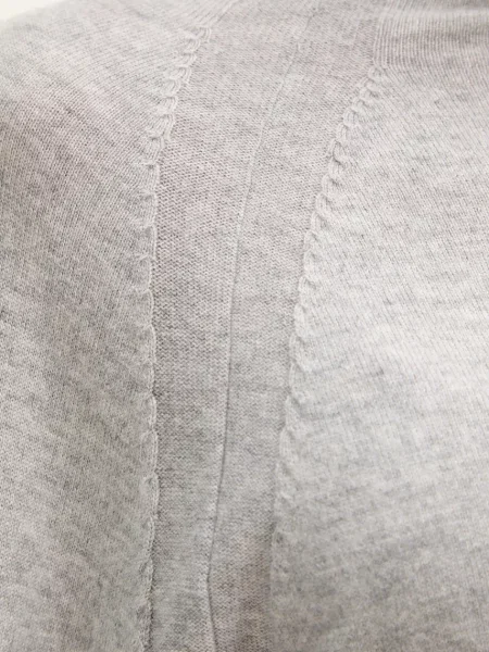 Шерстяной легкий свитер Max&co серый