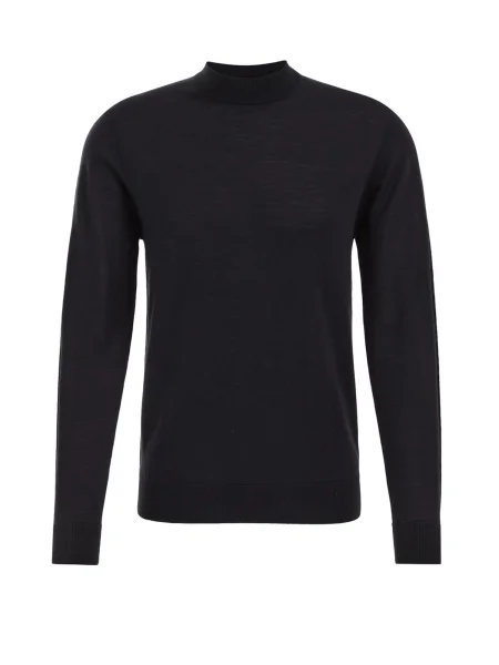 WE Fashion Pulover črna