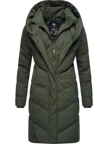 Ragwear Palton funcțională Natalka închis verde