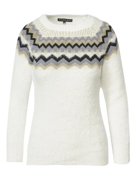 KOROSHI Svetr mix barev / offwhite