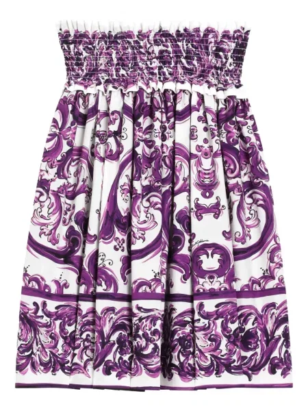 Spódnica dziecięca Dolce And Gabbana fioletowa