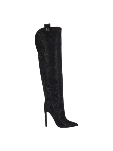 Botki Philipp Plein czarne