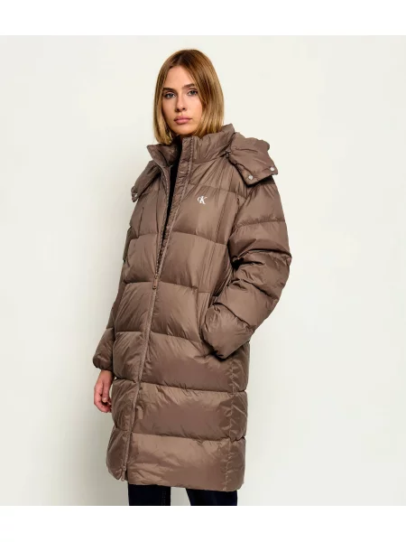 Calvin Klein Jeans De puf palton maro
