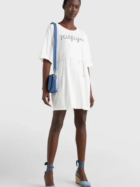 Сукня Tommy Hilfiger з принтом біла