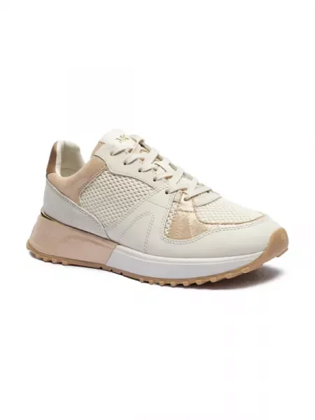 Michael Kors De piele sneakers JAIME bej