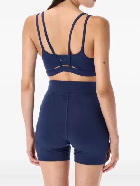 Talia szorty Nike z okrągłym dekoltem na ramiączkach czarne