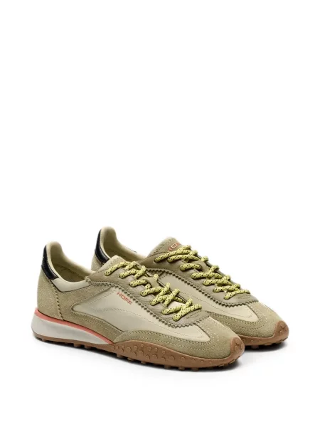 Sneakerși Hoff cu șireturi din dantelă verde
