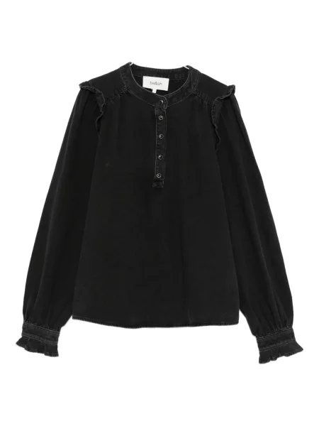 Bluză Ba&sh cu volane negru